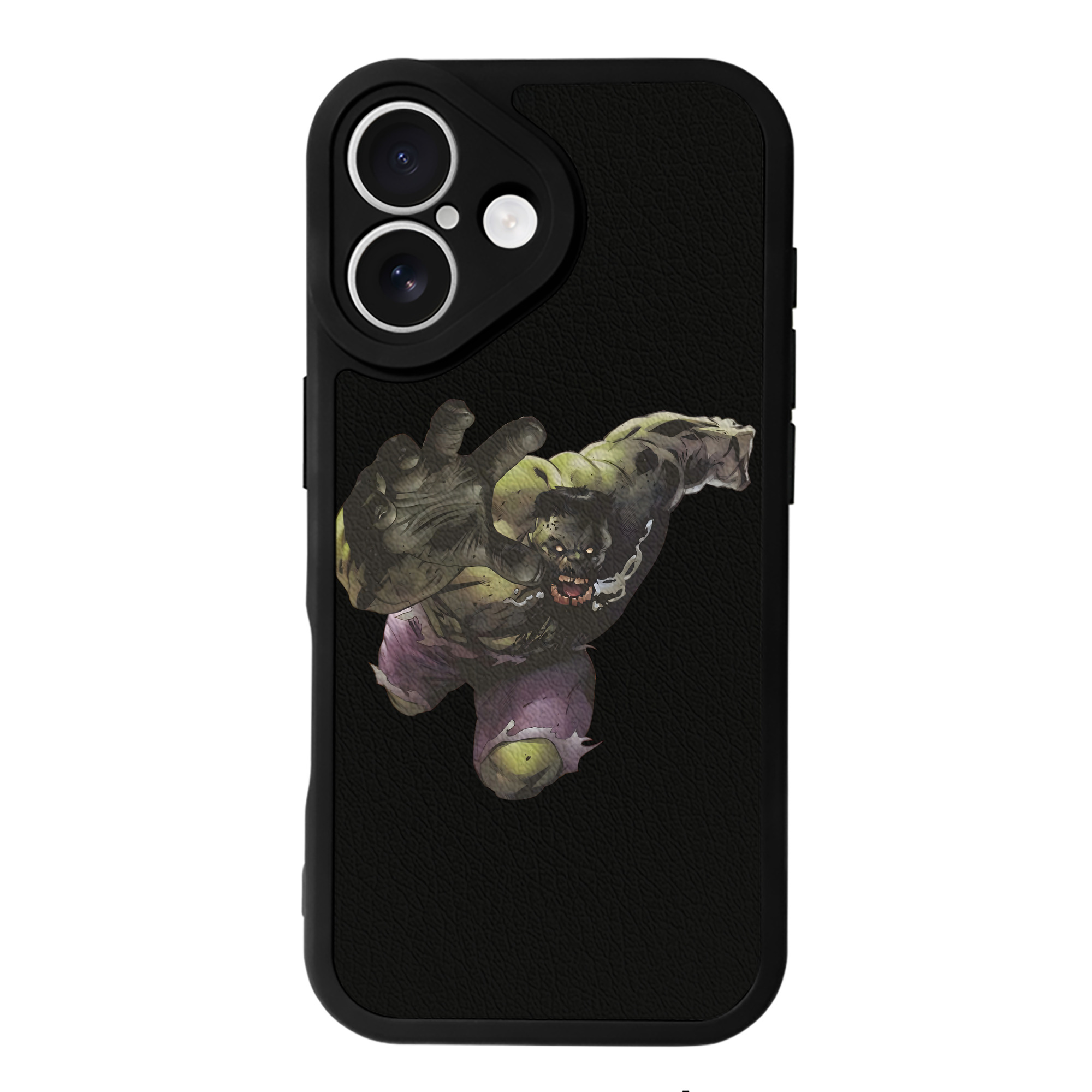 （画像用） アベンジャーズ The Avengers 【iPhone 16シリーズ対応】シリコンスマホケース（レザー調） 材質：シリコン